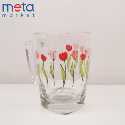 ماگ کنیا اوشن طرح گل قرمز