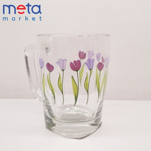 ماگ کنیا اوشن طرح گل بنفش