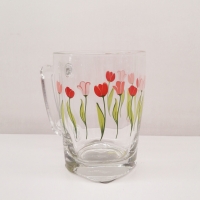 ماگ کنیا اوشن طرح گل قرمز