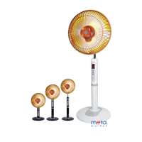 بخاری برقی هالوژنی کم مصرف ارشیا مدل کلاسیک Classic فن دار کنترل دار مدل SH-1441A